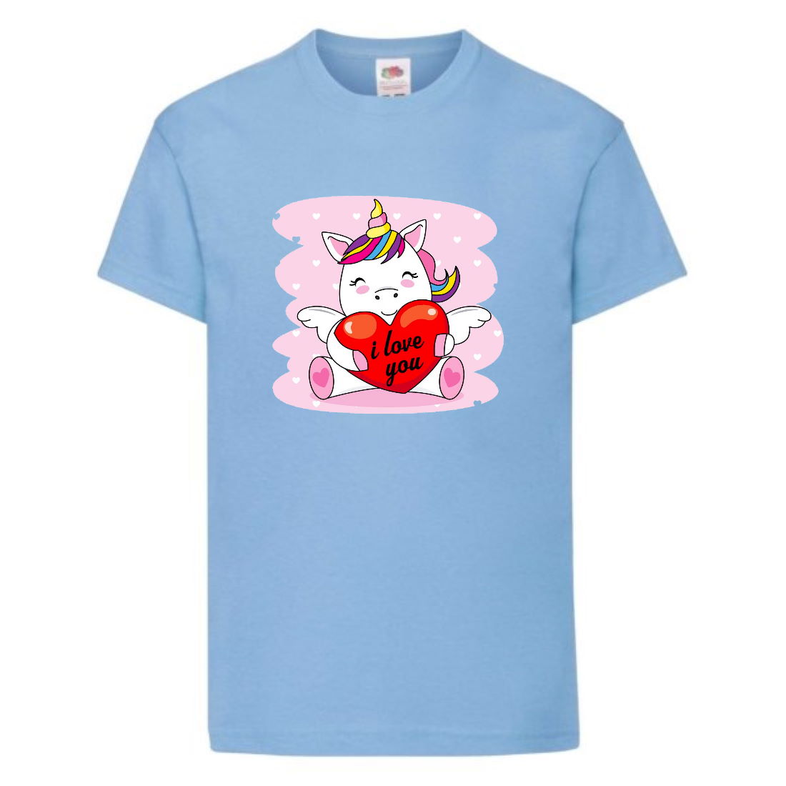 

Футболка детская Единорог 0024 (Unicorn) голубая (UNN lbl 0024)104 см