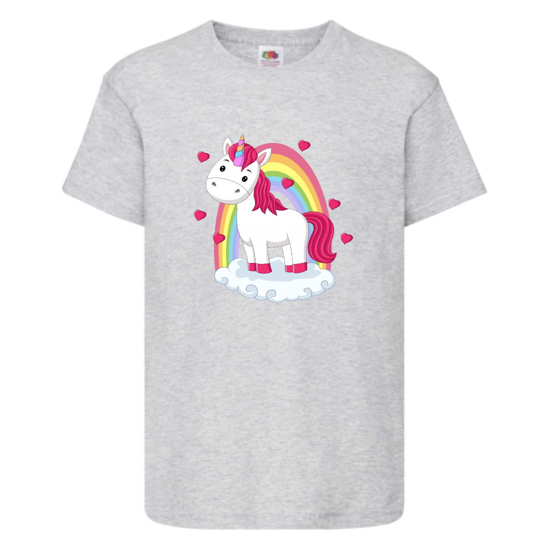 

Футболка детская Единорог 0037 (Unicorn) серая (UNN gry 0037)140 см