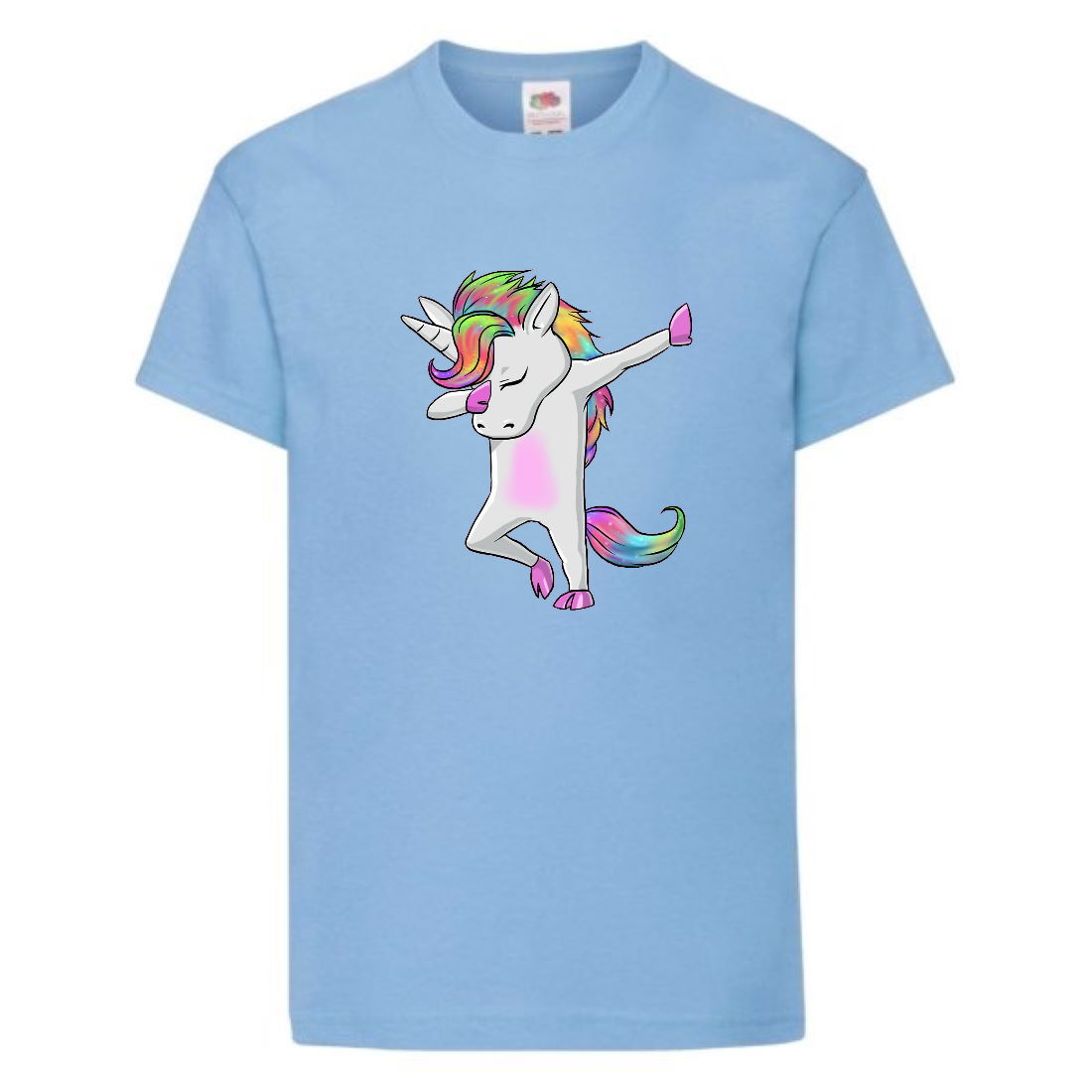 

Футболка детская Единорог 0035 (Unicorn) голубая (UNN lbl 0035)104 см