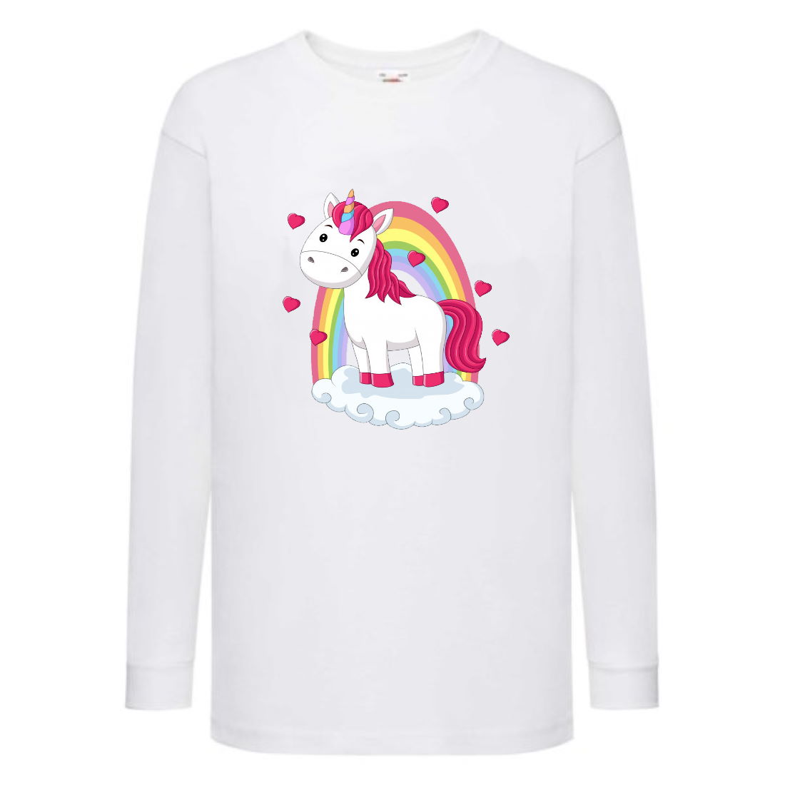 

Лонгслив реглан Единорог 0037 (Unicorn) белый (EDN wh 0037) 140 см