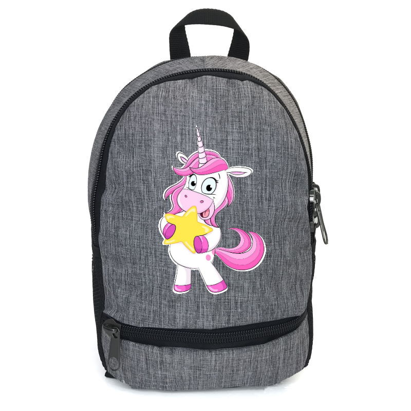 

Рюкзак детский Единорог 0021 ( Unicorn ) Cappuccino Toys EDN-0021 grey серый