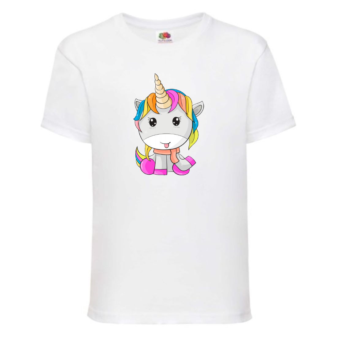 

Футболка детская Единорог 0032 (Unicorn) белая (UNN wh 0032)104 см