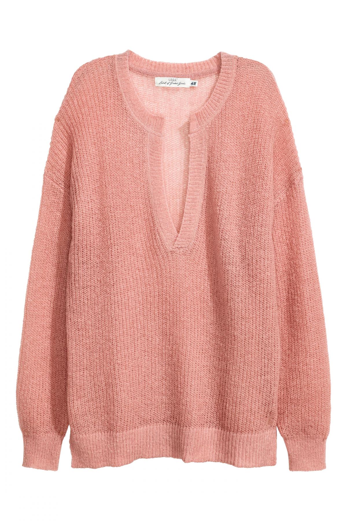 

Джемпер H&M m Розовый
