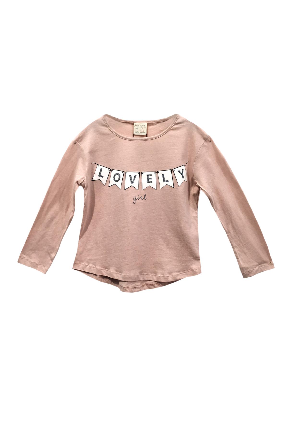 

Лонгслив Zara 110(5y) Розовый (6224-711-620)