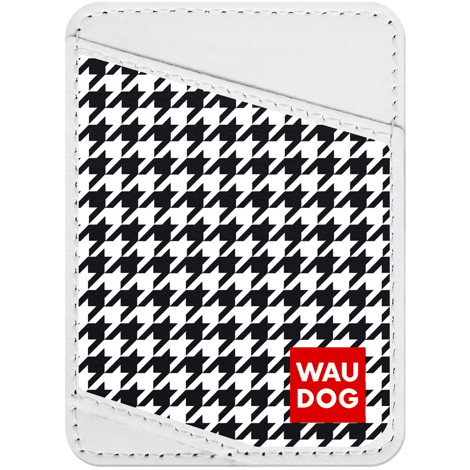

Визитница WAUDOG Design с рисунком "Шанель", премиум кожа Белая (0408-0046-15)