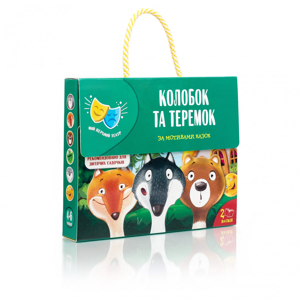 

Сказка-спектакль Vladi Toys "Колобок. Теремок" (рус) VT1804-10 89914