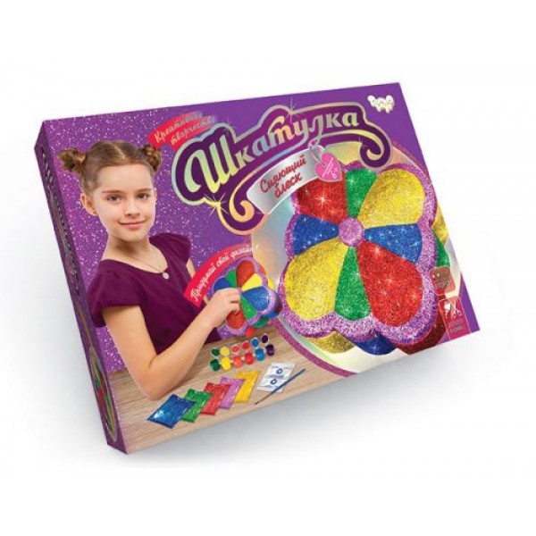 

Набор для Dankotoys Сверкающая пайетка, Шкатулка SHR-01-08 27305