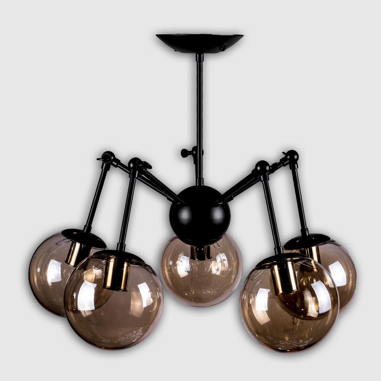 

Люстра в стиле лофт на 5 лампочек P5-N3452/5/