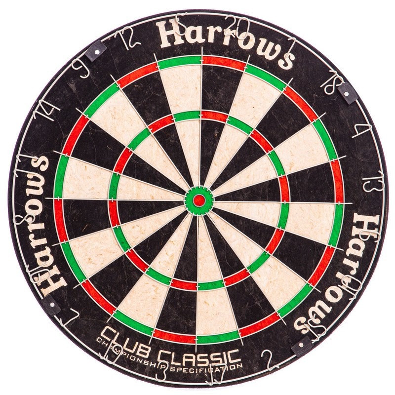 

Мишень для игры в дартс из сизаля CLUB CLASSIC DARTBOARD JE06D (d-45см)