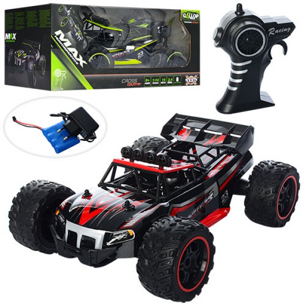 

Радиоуправляемый багги "Top Speed" YED 1703 Черный с красным