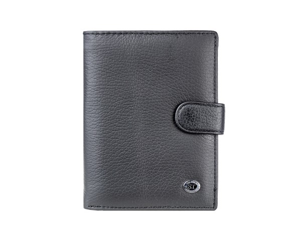

Кошелек мужской ST Leather 101 Black New