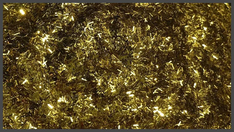 

Глиттер конфетти соломка золото 1 кг 0,2х1,5 мм 1 кг