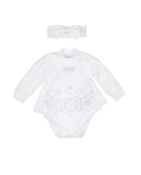 

Боди "Милая снежинка" ЛиО 1674-31-006 рост 68 (6 мес) серый