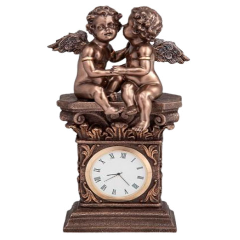 

Настольные часы Шепчущиеся ангелочки 20 см Veronese AL84479