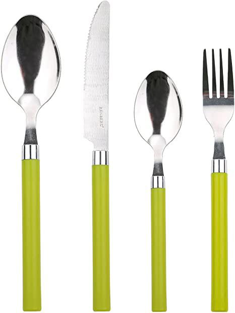 

Столовые приборы Happie Green на 6 персон Renberg DP83611
