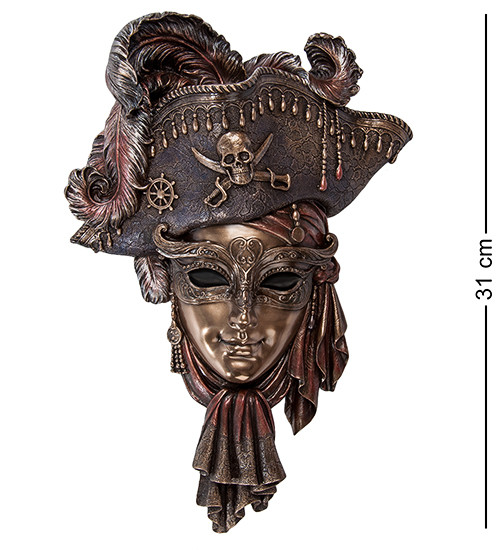 

Декоративная статуэтка Маска Корсар 31 см Veronese AL84444