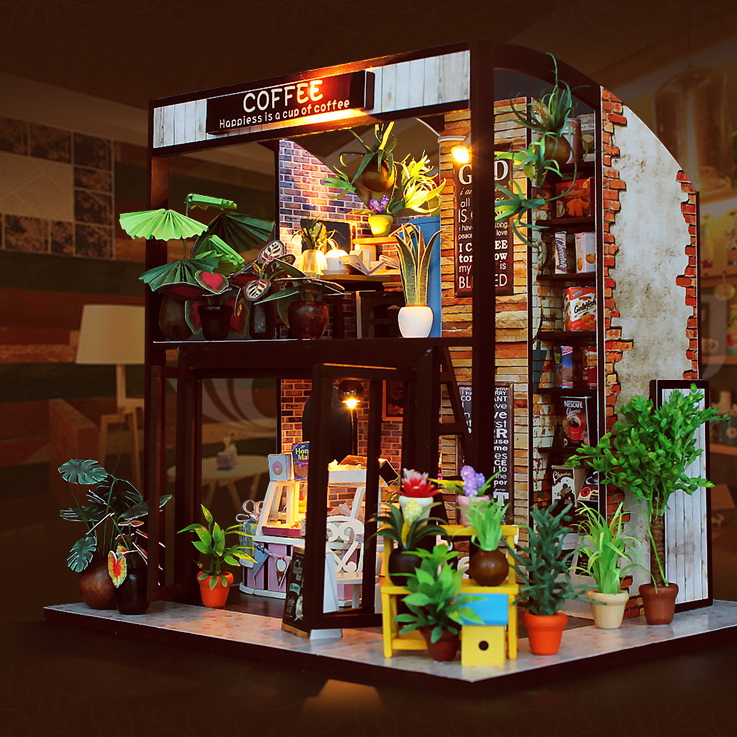 

Румбокс DIY House конструктор кафе для самостоятельной сборки Coffee (30144)