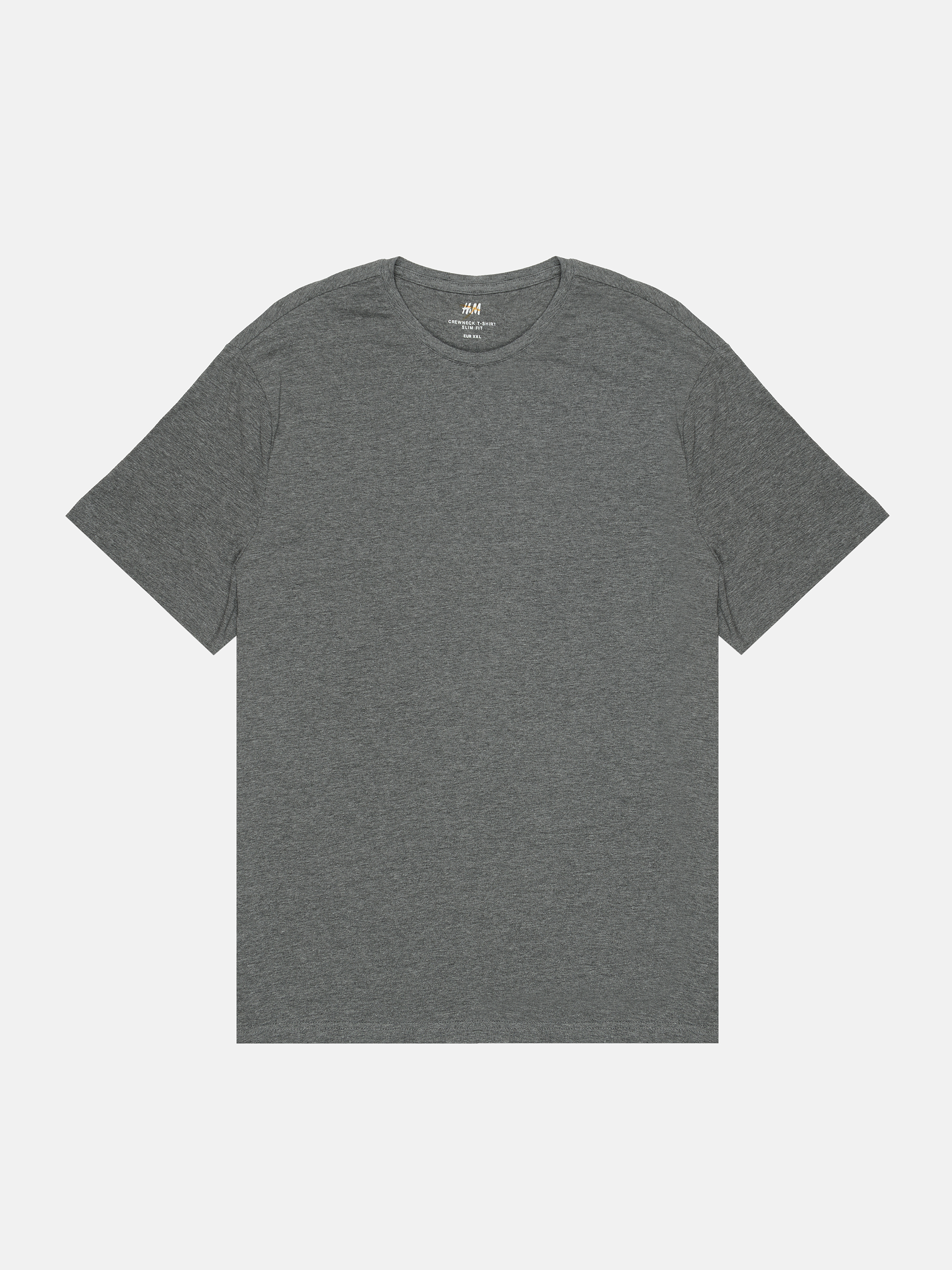 

Футболка H&M 202-5786302 XXL Серая меланж