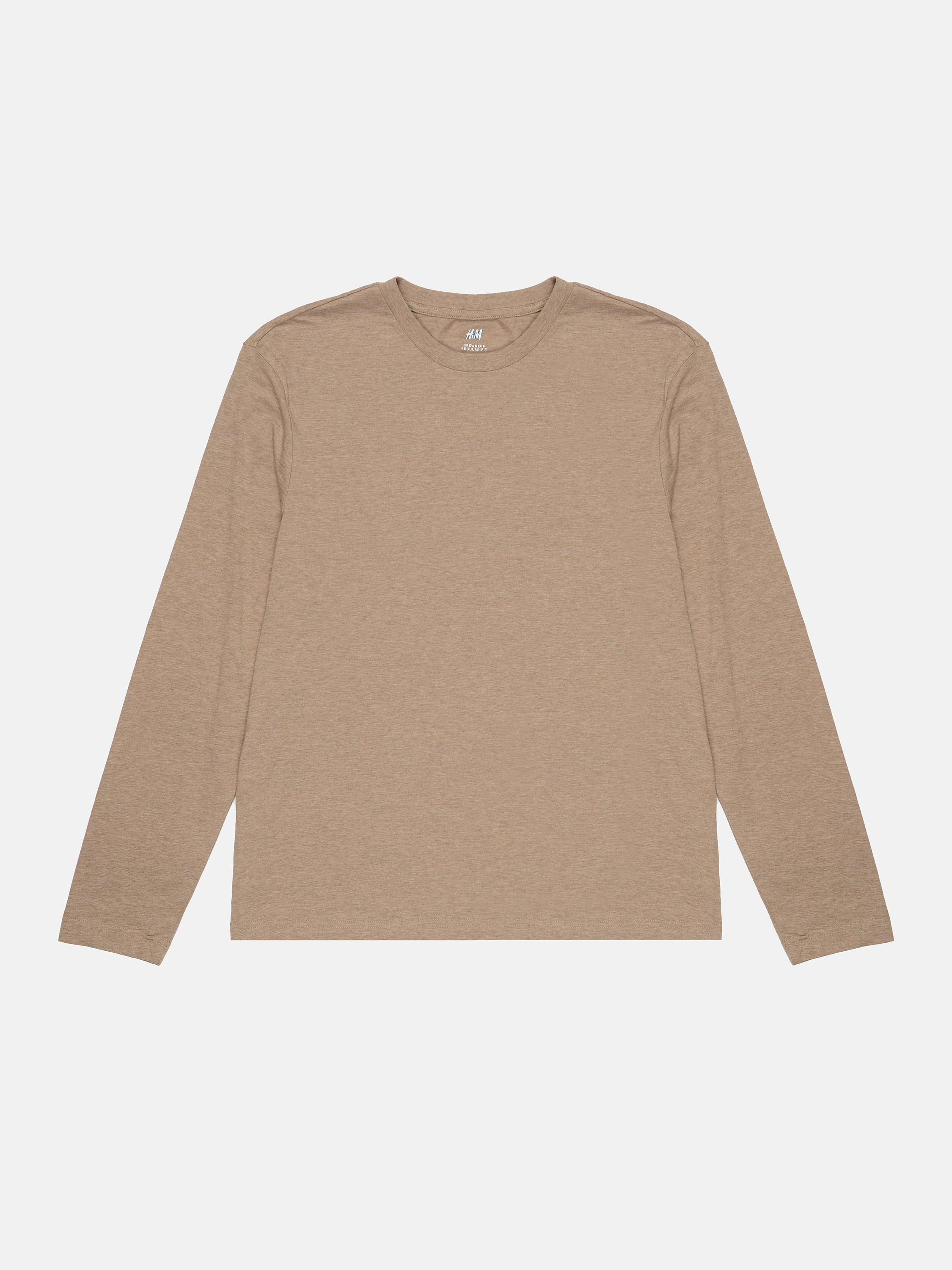 

Лонгслив H&M 1202-5964009 XL Бежевый меланж