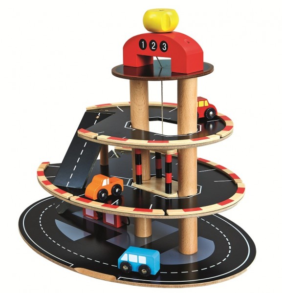 

Игрушечный деревянный паркинг Bino с автомобилями (84077)