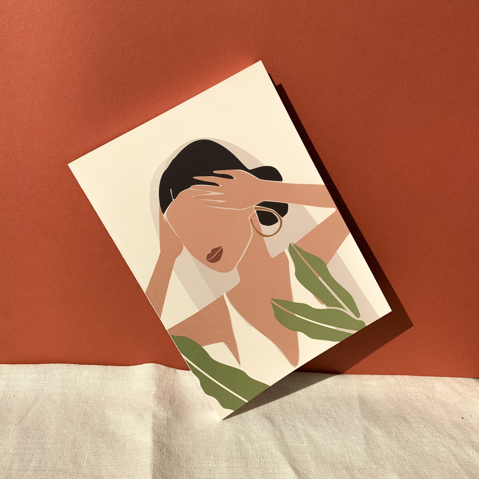 

Блокнот в точку Girl & Plant А5 128 страниц