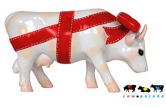 

Коллекционная статуэтка корова Present - wws-4270 Cow Parade 16 х 5 х 11 см