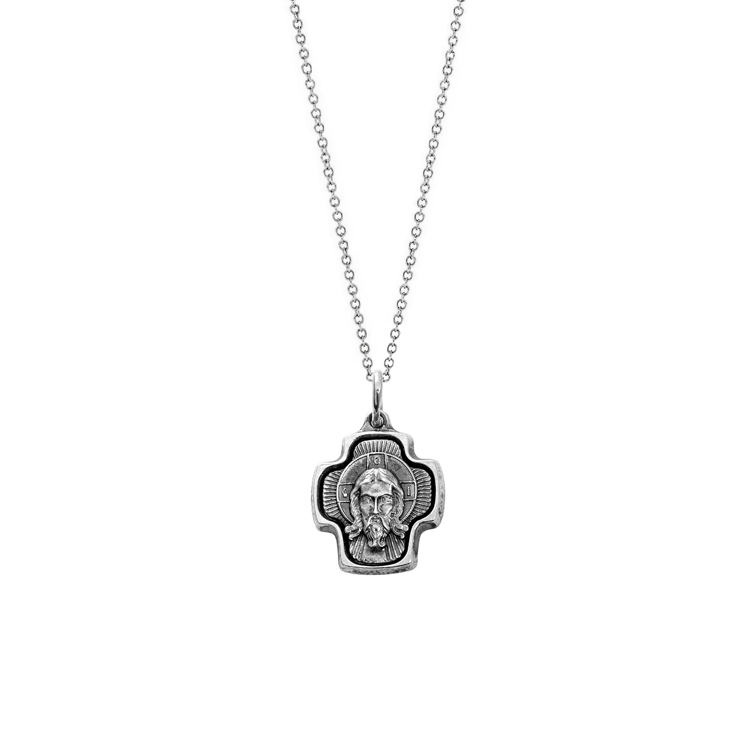 

Серебряный кулон крестик из родированного серебра 925-й пробы (310744 ) cava.cool