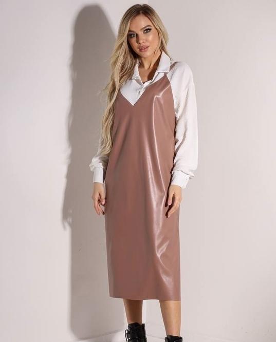 

Платье G&M k-76917 - Размер цвет бежевый, Платье G&M k-76917 42-44 Размер цвет бежевый
