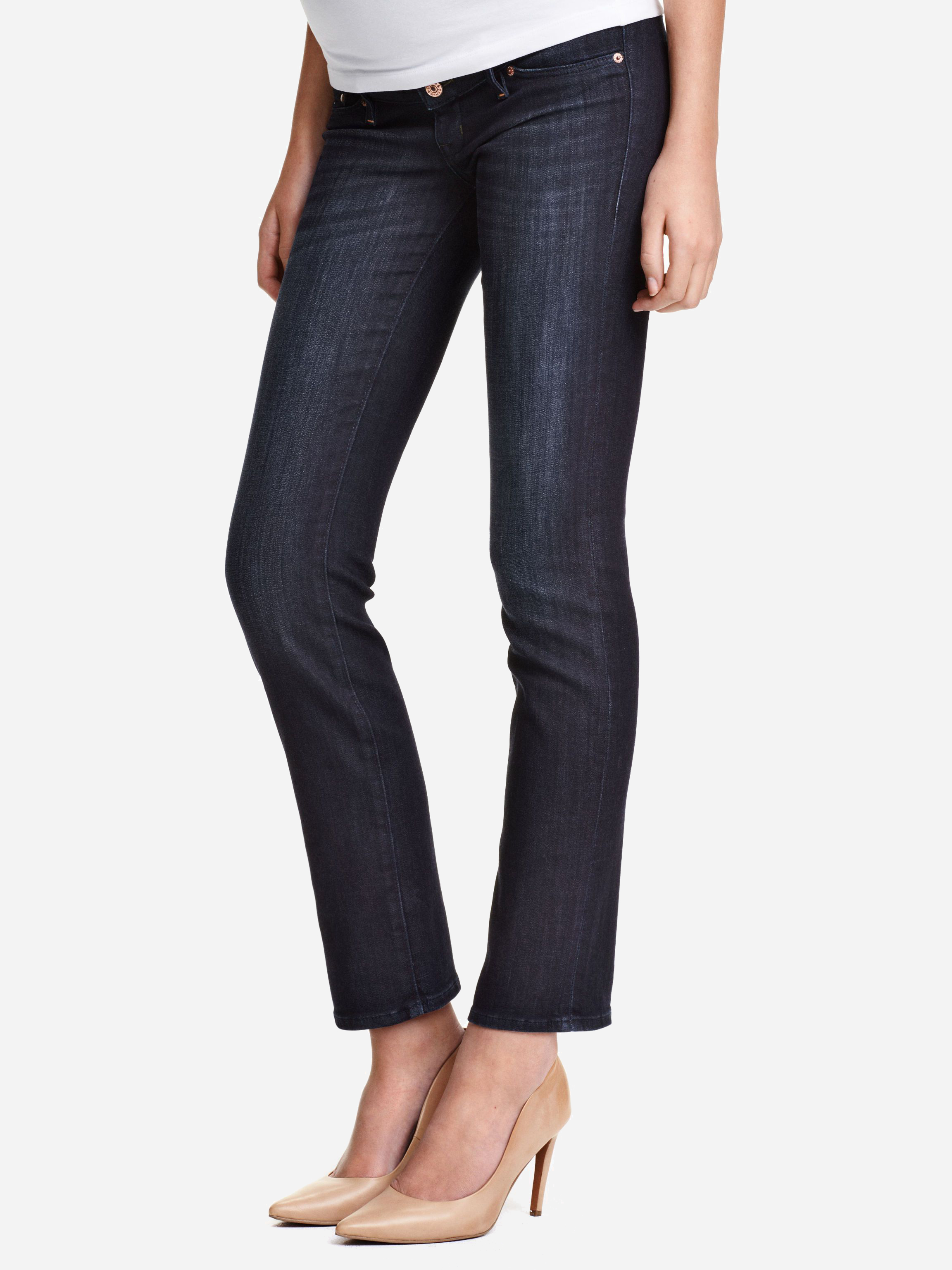 

Джинсы для беременных H&M 3441573-z 40 Темно-синие