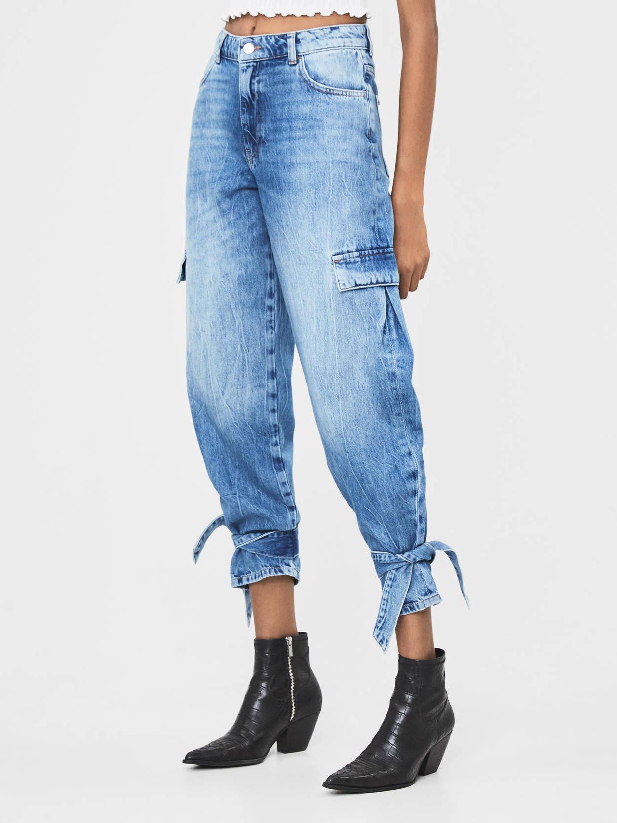 

Джинсы Bershka 5022/220/428-ACWX 36 Светло-синие