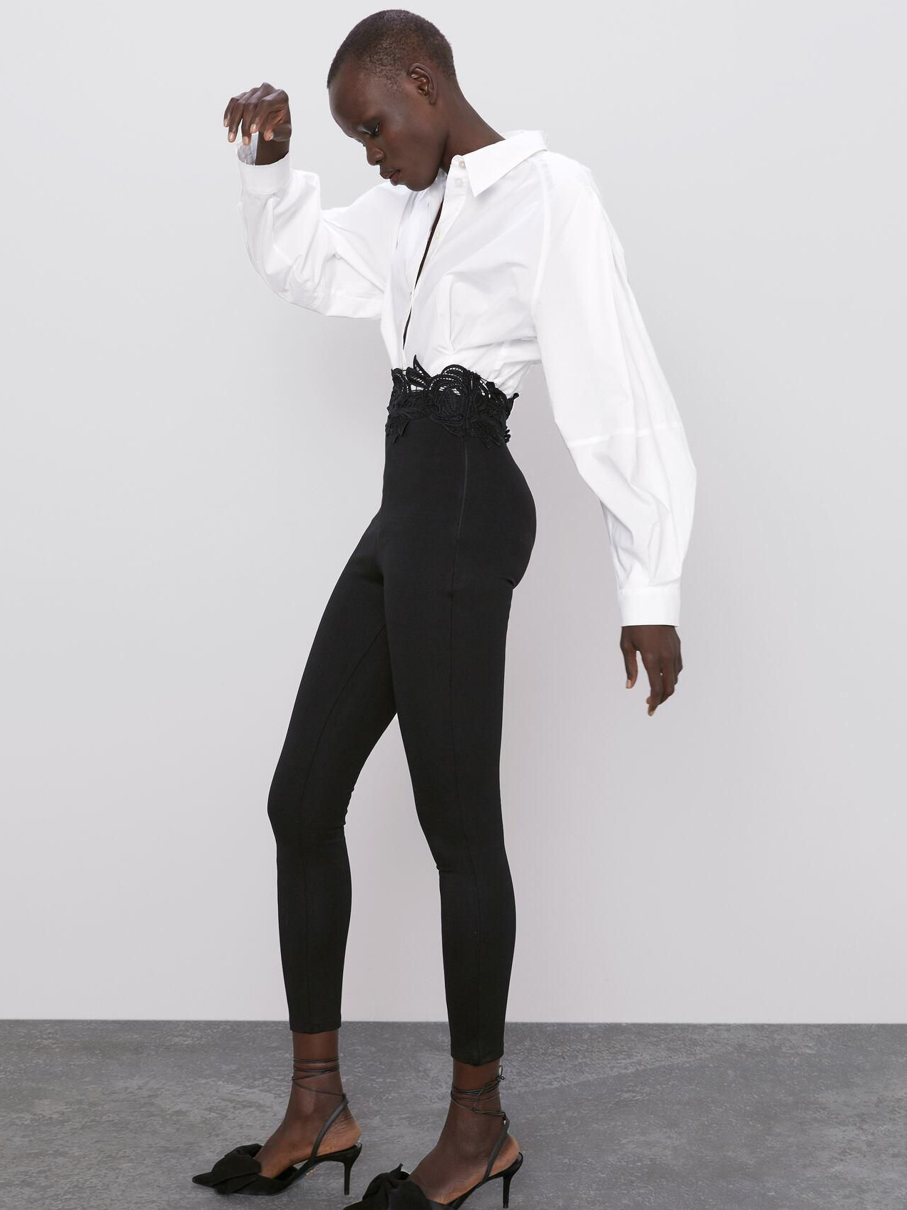 

Брюки Zara 5039/467/800-AAAD S Черные