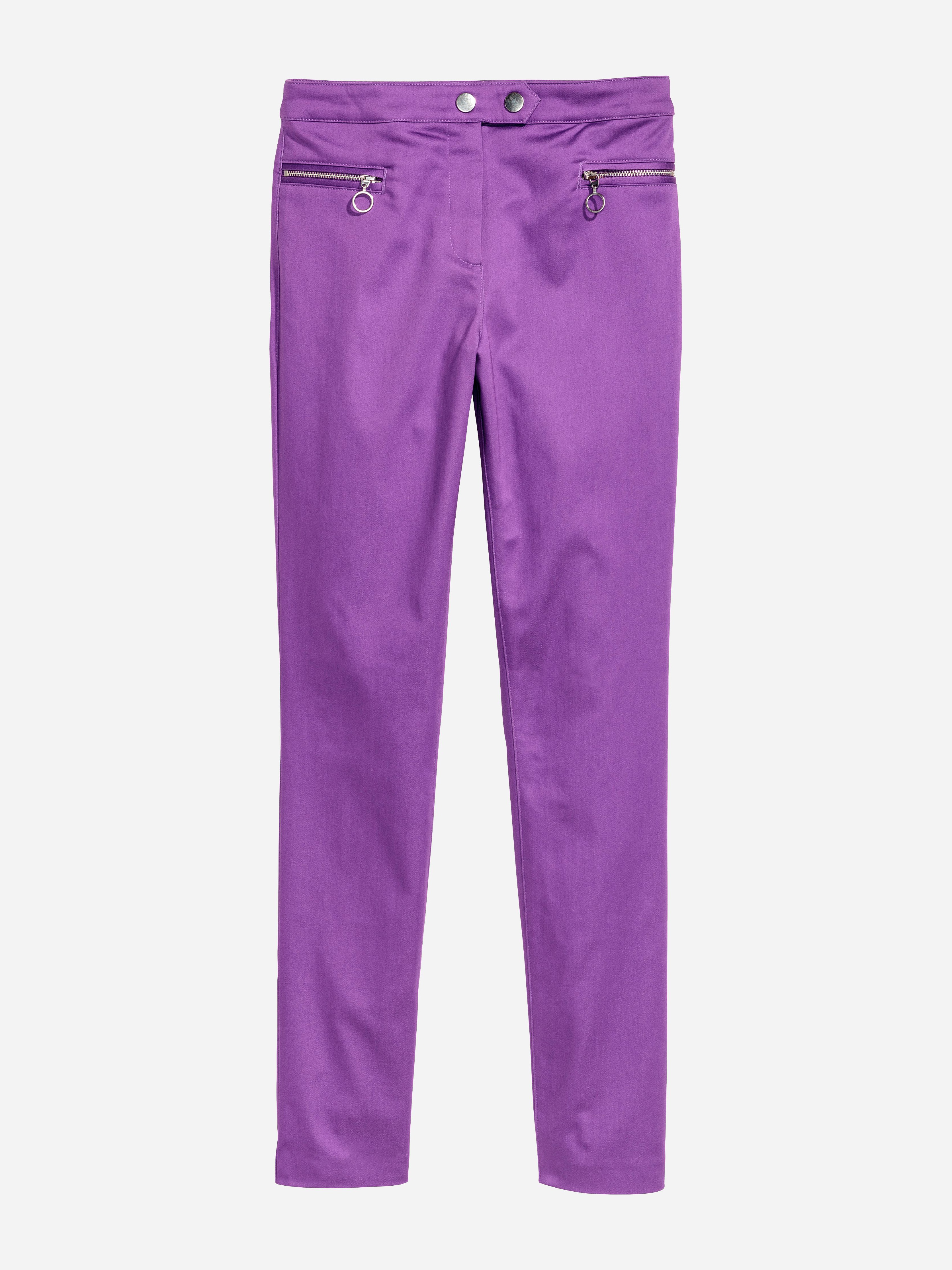 

Брюки H&M 5394756-ACXZ 32 Фиолетовые