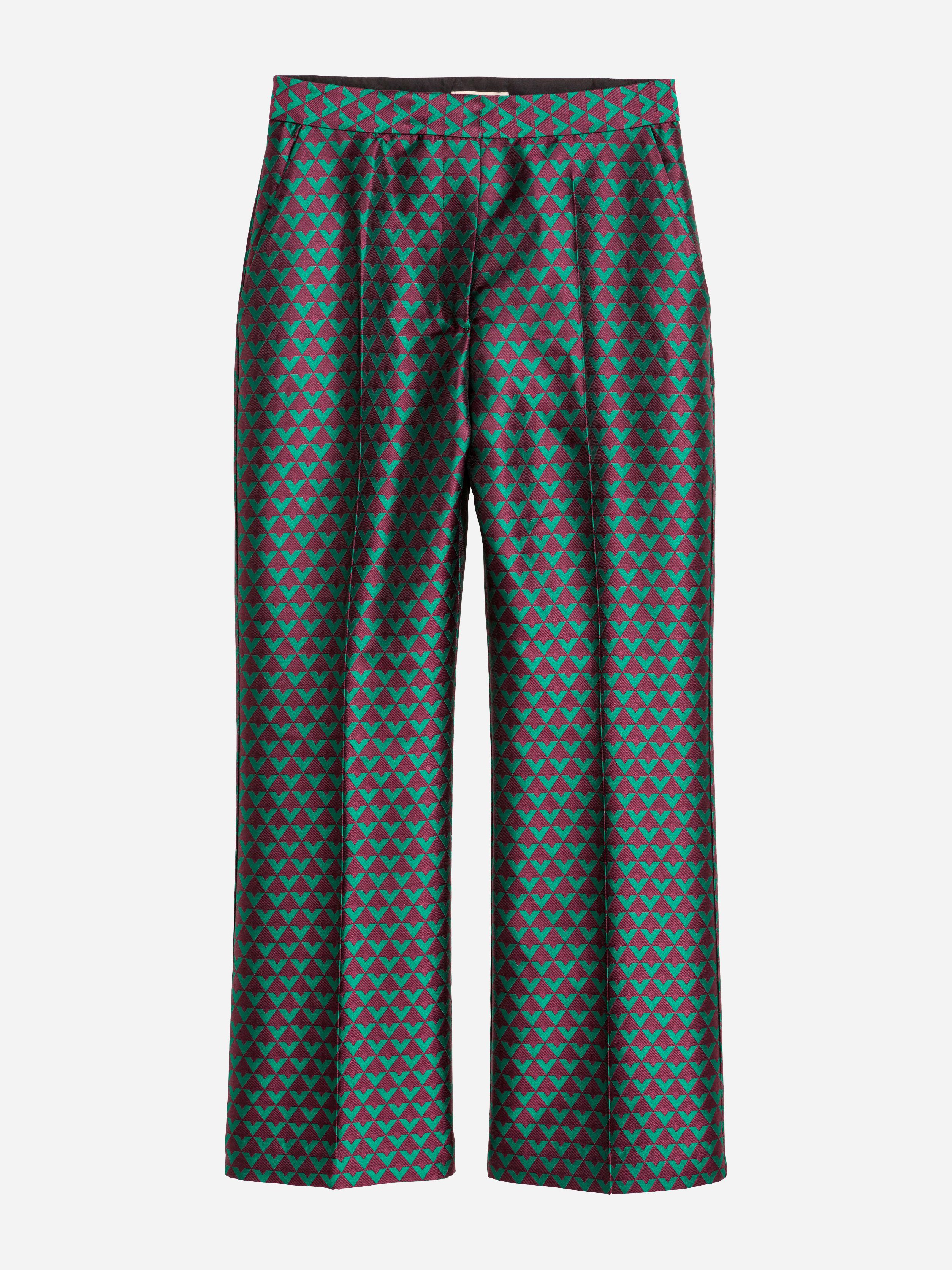 

Брюки H&M 5921626-AAPL 40 Зеленые