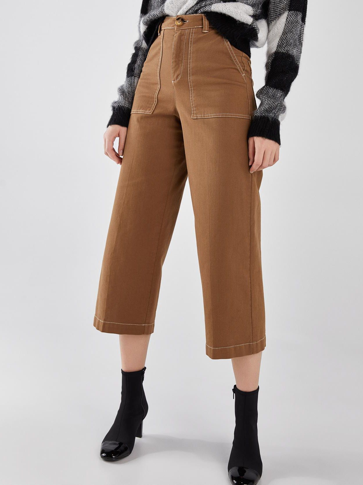 

Брюки Bershka 5078/168/707-ACVE 36 Коричневые