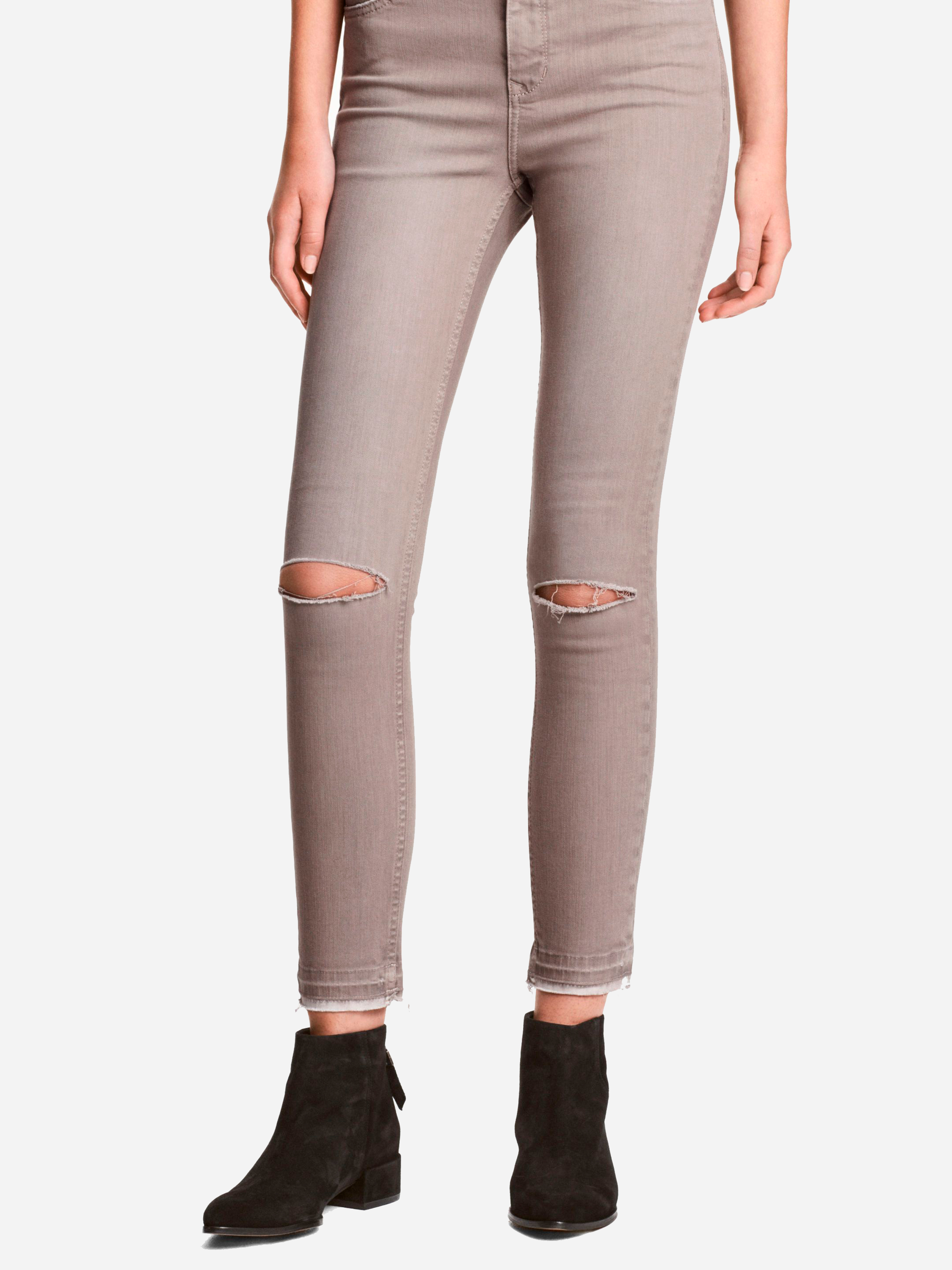 

Джинсы H&M 2522985-ACTQ 38 Бежевые