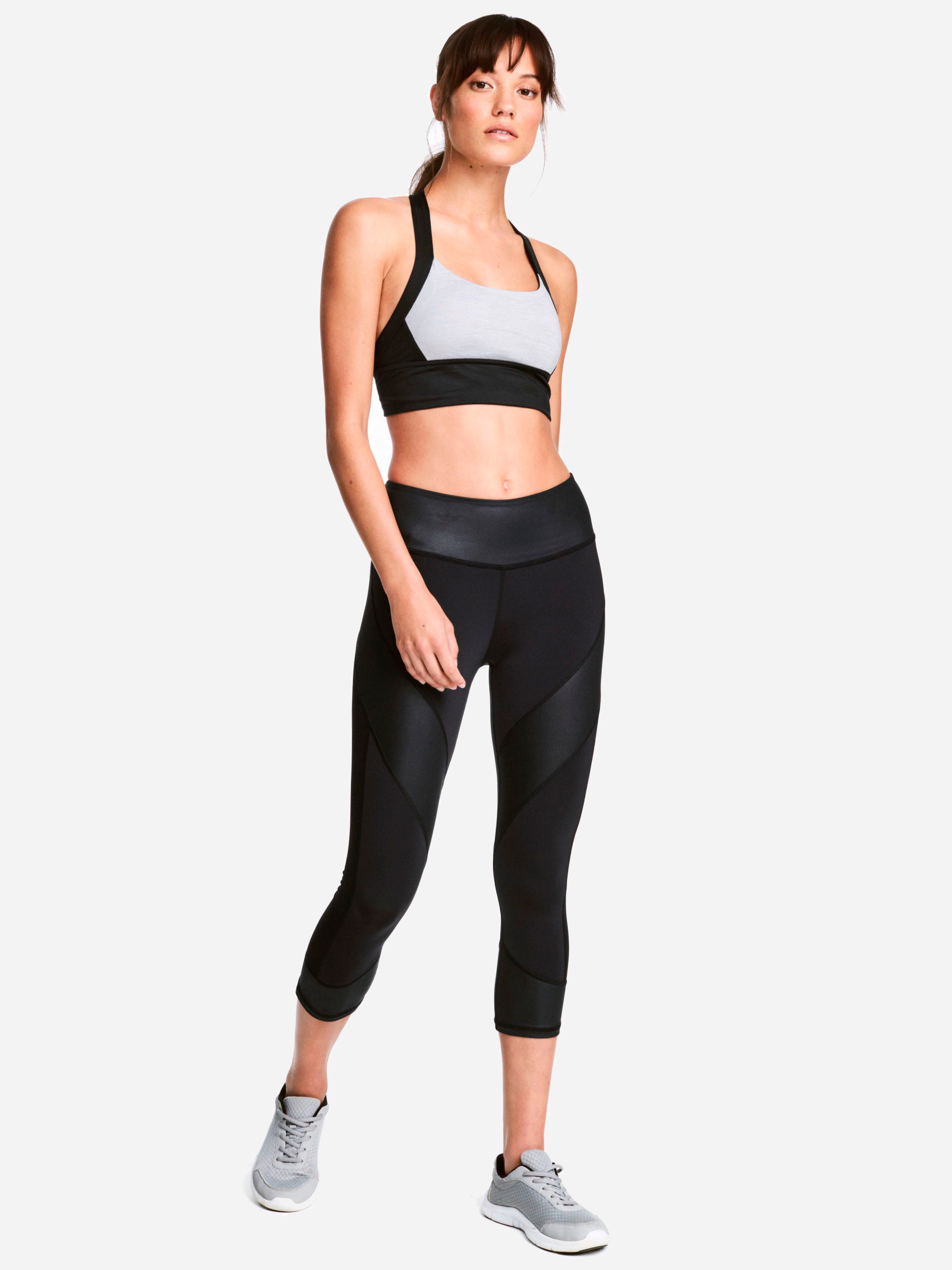 

Спортивные леггинсы H&M 4662535-AAAD L Черные