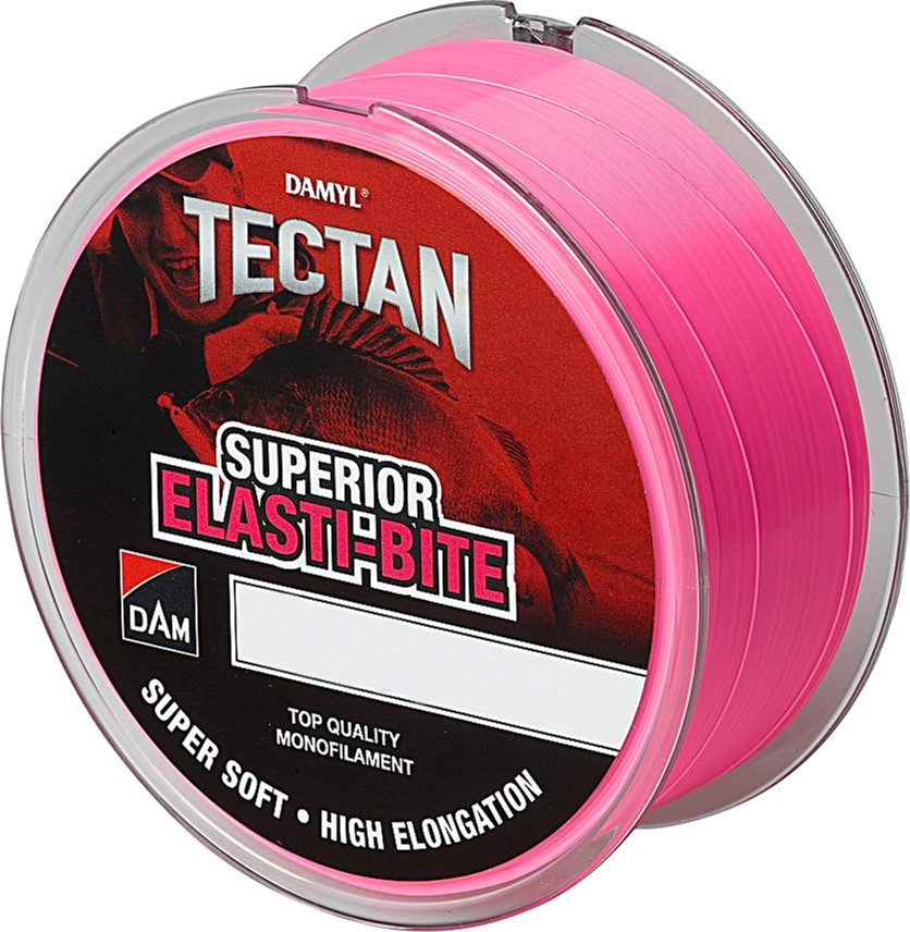 

Леска DAM Damyl Tectan Superior Elasti-Bite 300 м 0.35 мм 9.0 кг Розовая (66208)