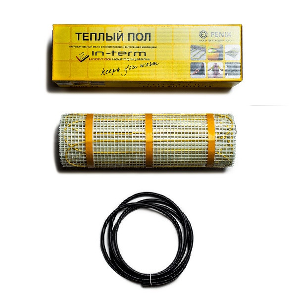 

Теплый пол Мат 11,6м2 2330Вт IN-THERM ECO двухжильный, FENIX, Чехия
