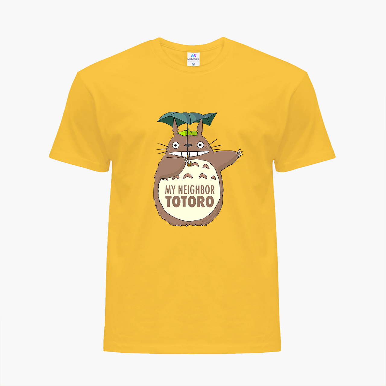 

Детская футболка Мой сосед Тоторо (My Neighbor Totoro) (25186-2656) 122-128 см Хлопок Желтый