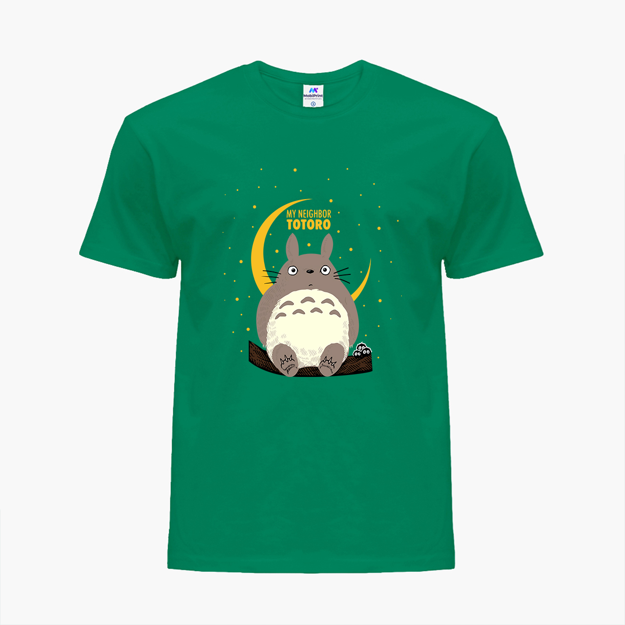 

Детская футболка Мой сосед Тоторо (My Neighbor Totoro) (25186-2657-37) 88-104 см Хлопок Зеленый