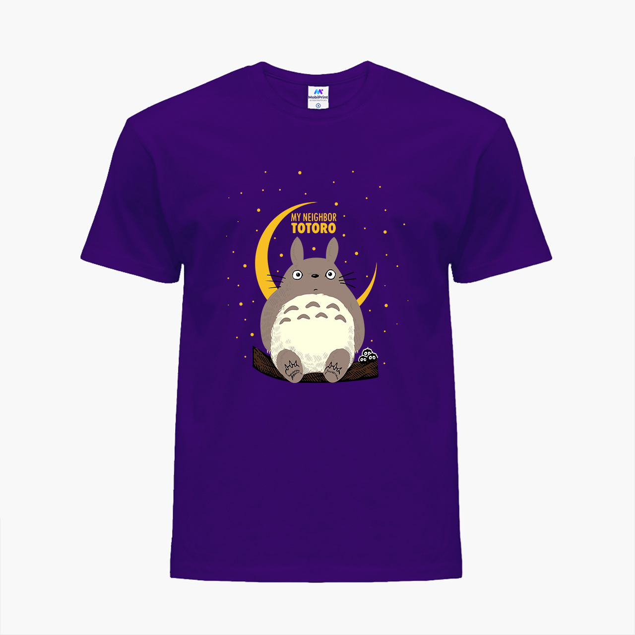 

Детская футболка Мой сосед Тоторо (My Neighbor Totoro) (25186-2657) 122-128 см Хлопок Фиолетовый