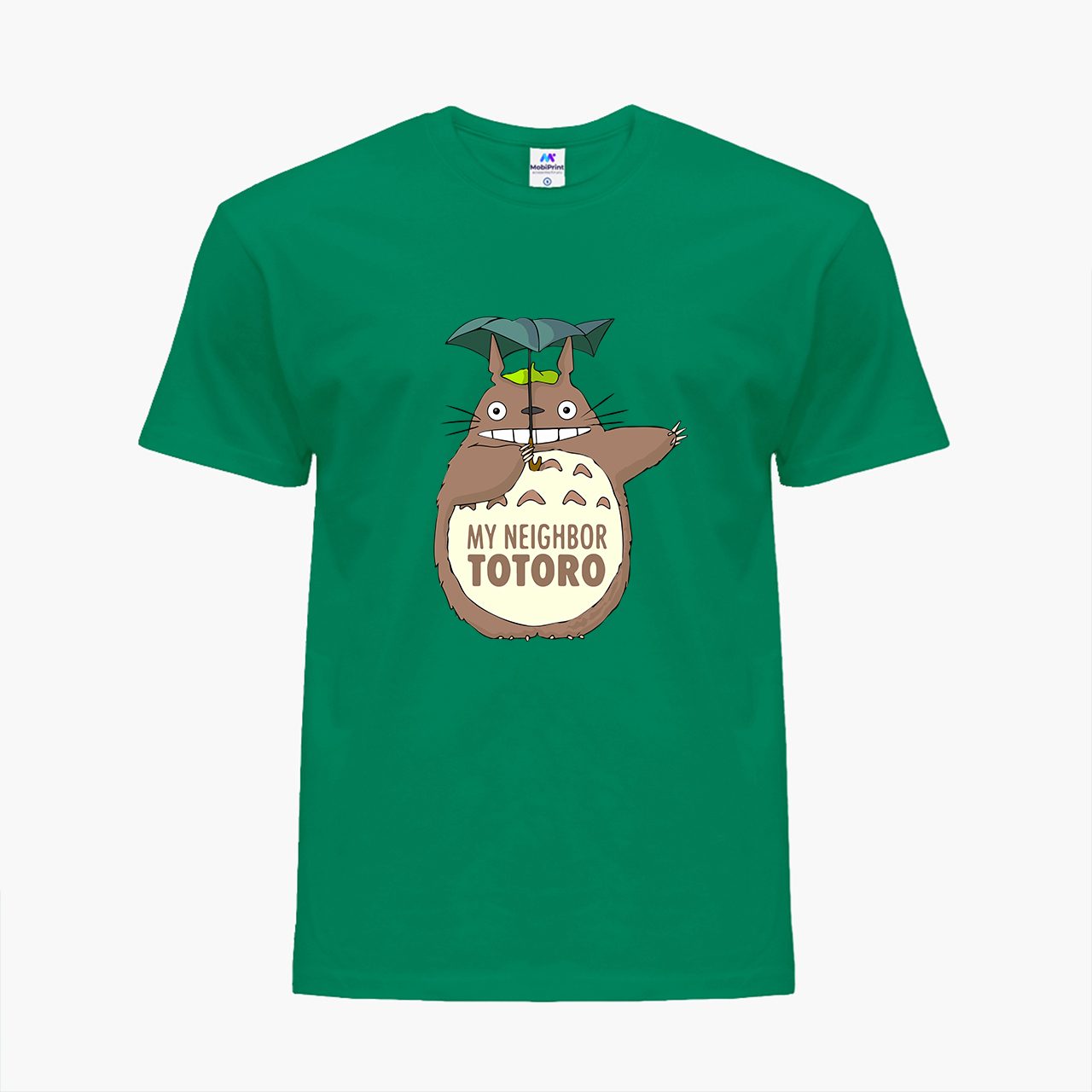 

Детская футболка Мой сосед Тоторо (My Neighbor Totoro) (25186-2656) 134-140 см Хлопок Зеленый