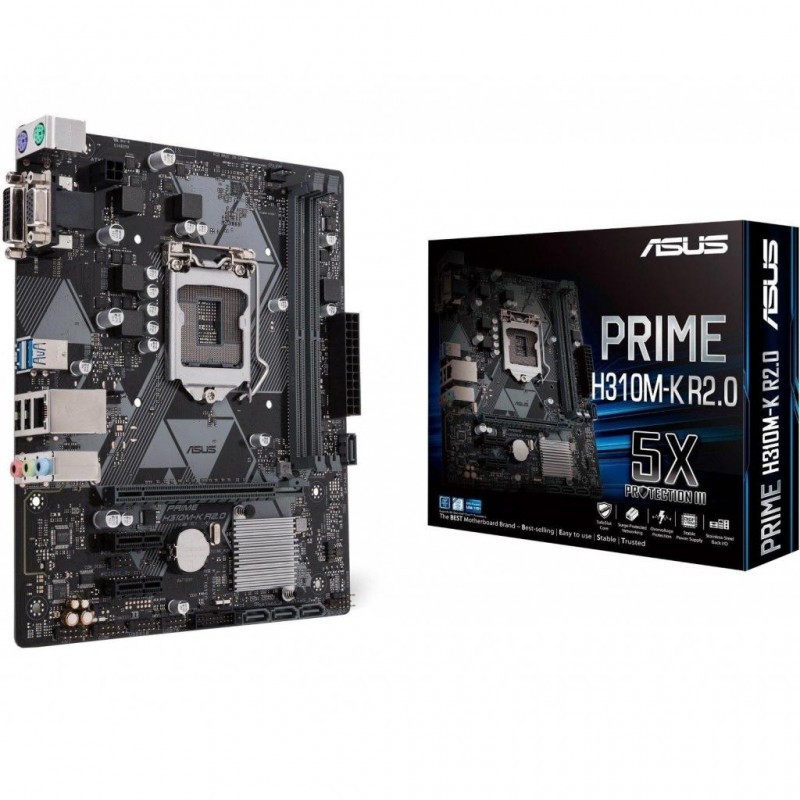 

Материнская плата Asus Prime H310M-K R2.0 (s1151, Intel H310, PCI-Ex16)