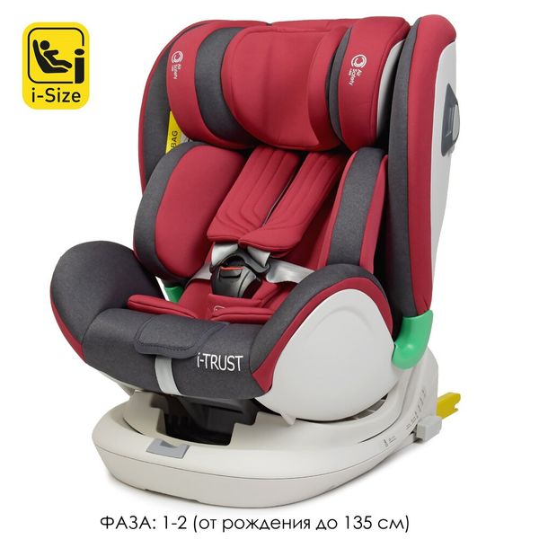 

Автокресло детское ISOFIX El Camino ME 1081 i-TRUST Pale Red