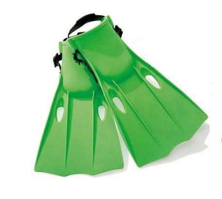 

Ласты для плаванья Intex 55937-1 Small Swim Fins 38-40 р Зелёные