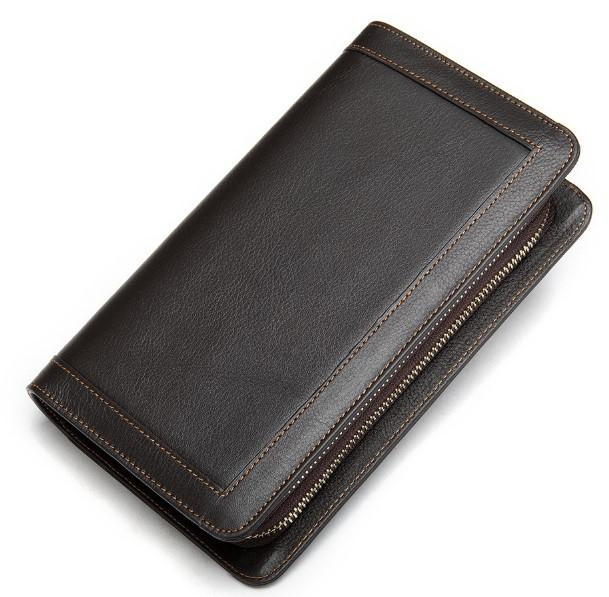 

Клатч MS Collection, коричневый Ms005B