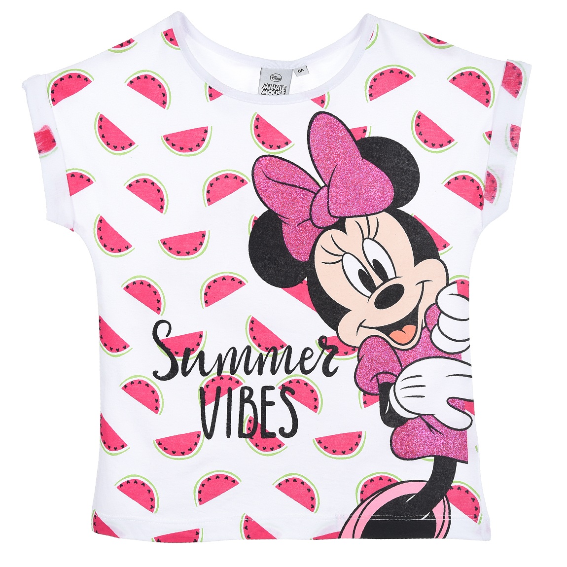 

Футболка Disney Minnie Mouse (Минни Маус) 098 см Белый UE10172