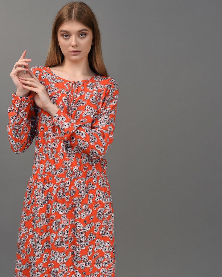 

Платье Tom Tailor Оранжевый S 2933313949521