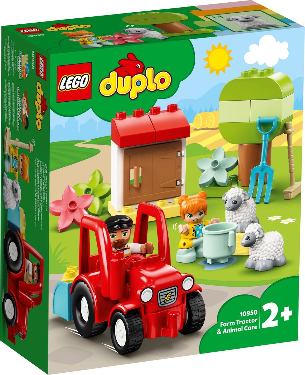 

Lego Duplo Фермерский трактор и животные 10950