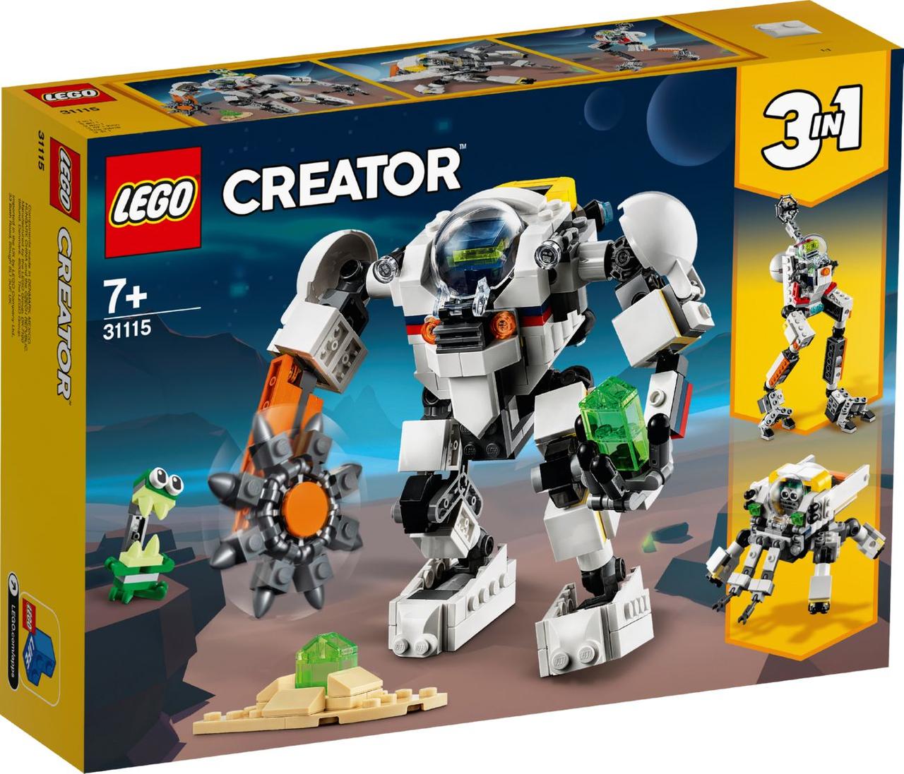 

Lego Creator Космический робот для горных работ 31115